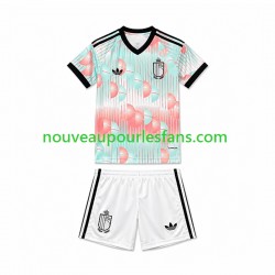 Maillot Belgique Enfant Tenue Extérieur Coupe du Monde 2026 Manche Courte
