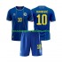 Maillot Bosnie-Herzégovine Ermedin Demirovic 10 Enfant Tenue Domicile Coupe du Monde 2026 Manche Courte