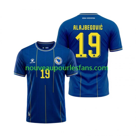 Maillot Bosnie-Herzégovine Kerim Alajbegovic 19 Homme Tenue Domicile Coupe du Monde 2026 Manche Courte