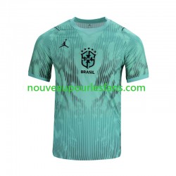 Maillot Brésil Gardien Homme Tenue 3ème Coupe du Monde 2026 Manche Courte