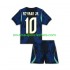 Maillot Brésil Neymar JR 10 Enfant Tenue Extérieur Coupe du Monde 2026 Manche Courte