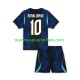 Maillot Brésil Ronaldinho 10 Enfant Tenue Extérieur Coupe du Monde 2026 Manche Courte