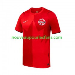 Maillot Canada Homme Tenue Domicile Coupe du Monde 2026 Manche Courte