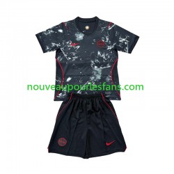 Maillot Canada Enfant Tenue Extérieur Coupe du Monde 2026 Manche Courte