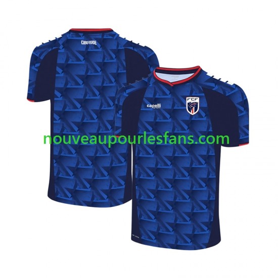 Maillot Cape Verde Homme Tenue Domicile Coupe du Monde 2026 Manche Courte