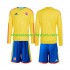 Maillot Colombie Enfant Tenue Domicile Coupe du Monde 2026 Manche Longue