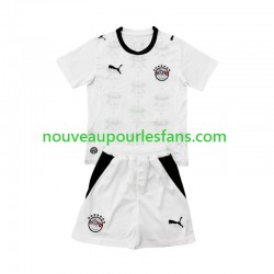 Maillot Égypte Enfant Tenue Extérieur Coupe du Monde 2026 Manche Courte