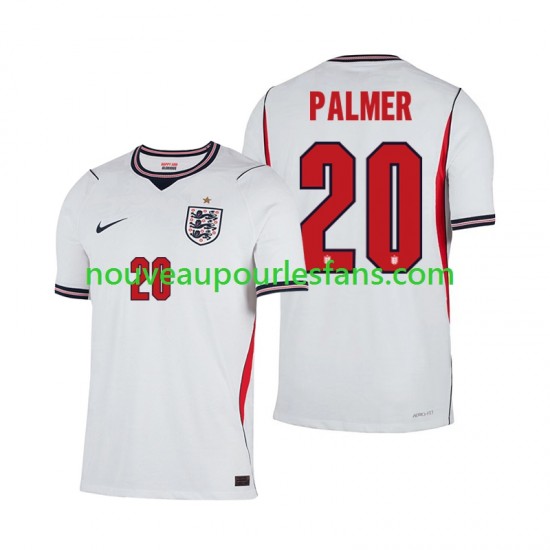 Maillot Angleterre Cole Palmer 20 Homme Tenue Domicile Coupe du Monde 2026 Manche Courte