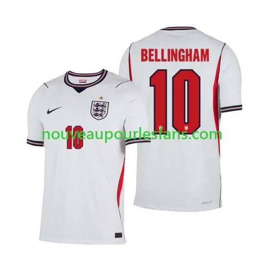 Maillot Angleterre Jude Bellingham 10 Homme Tenue Domicile Coupe du Monde 2026 Manche Courte