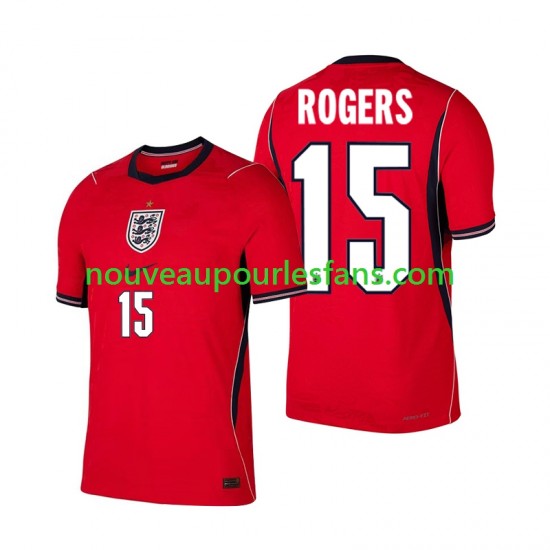 Maillot Angleterre Morgan Rogers 15 Homme Tenue Extérieur Coupe du Monde 2026 Manche Courte
