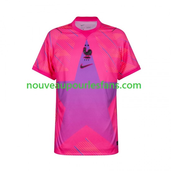 Maillot France Gardien Homme Tenue Extérieur Coupe du Monde 2026 Manche Courte