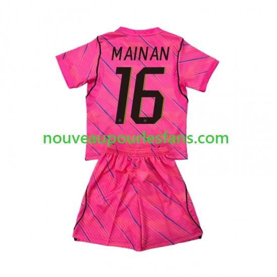 Maillot France Mike Maignan 16 Gardien Enfant Tenue Extérieur Coupe du Monde 2026 Manche Courte