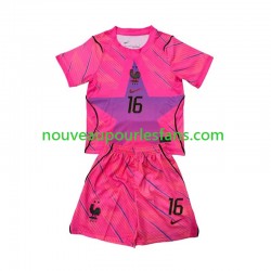 Maillot France Mike Maignan 16 Gardien Enfant Tenue Extérieur Coupe du Monde 2026 Manche Courte