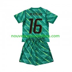 Maillot France Mike Maignan 16 Gardien Enfant Tenue 3ème Coupe du Monde 2026 Manche Courte