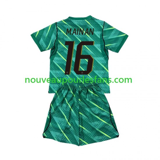 Maillot France Mike Maignan 16 Gardien Enfant Tenue 3ème Coupe du Monde 2026 Manche Courte