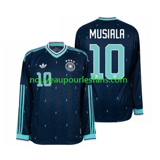 Maillot Allemagne Jamal Musiala 10 Homme Tenue Extérieur Coupe du Monde 2026 Manche Longue