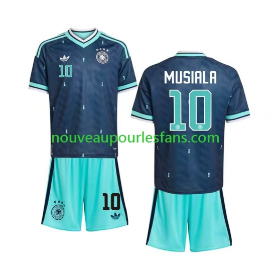 Maillot Allemagne Jamal Musiala 10 Enfant Tenue Extérieur Coupe du Monde 2026 Manche Courte