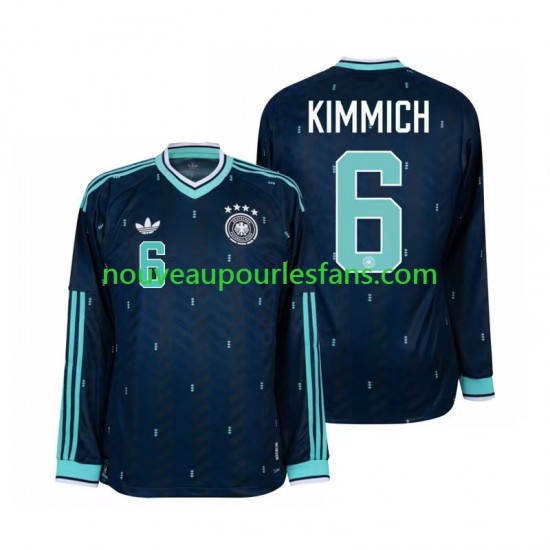 Maillot Allemagne Joshua Kimmich 6 Homme Tenue Extérieur Coupe du Monde 2026 Manche Longue