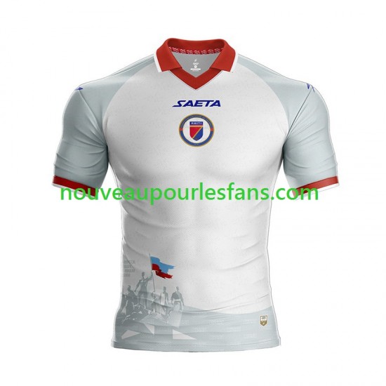 Maillot Haiti Homme Tenue Extérieur Coupe du Monde 2026 Manche Courte