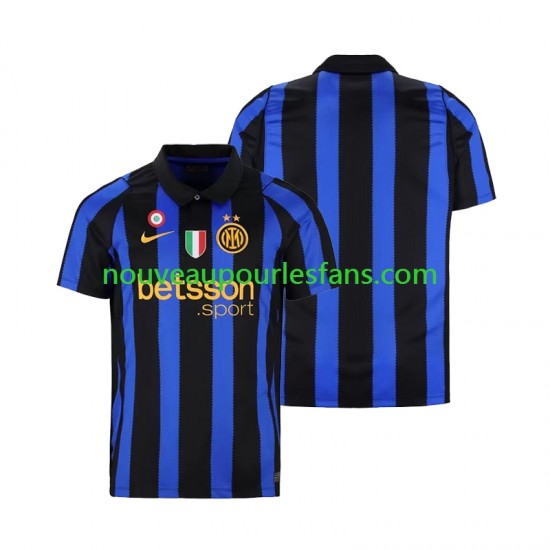Maillot Inter Milan Homme Tenue Domicile 2026-2027 Manche Courte
