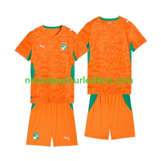 Maillot Côte d'Ivoire Homme Enfant Tenue Domicile Coupe du Monde 2026 Manche Courte