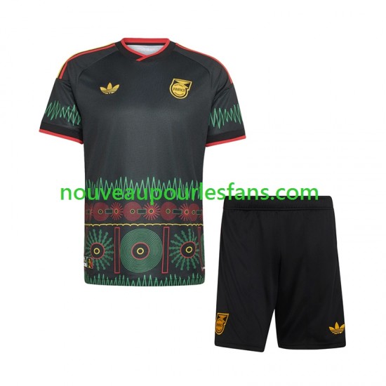 Maillot Jamaïque Enfant Tenue Extérieur Coupe du Monde 2026 Manche Courte