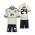Maillot Japon Kaishu Sano 24 Enfant Tenue Extérieur Coupe du Monde 2026 Manche Courte