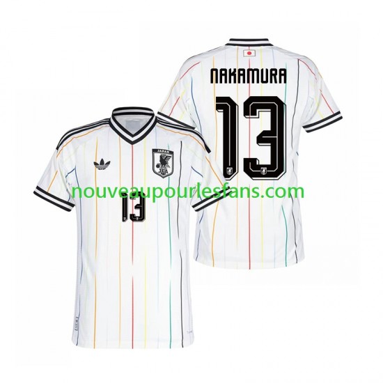 Maillot Japon Keito Nakamura 13 Homme Tenue Extérieur Coupe du Monde 2026 Manche Courte