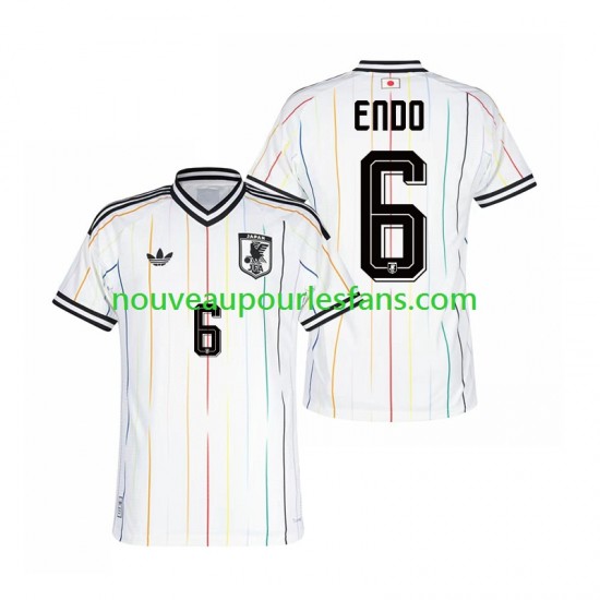 Maillot Japon Wataru Endo 6 Homme Tenue Extérieur Coupe du Monde 2026 Manche Courte