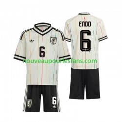 Maillot Japon Wataru Endo 6 Enfant Tenue Extérieur Coupe du Monde 2026 Manche Courte
