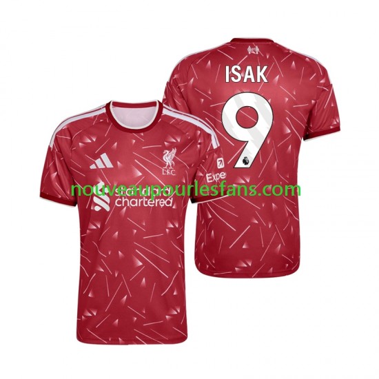 Maillot Liverpool Alexander Isak 9 Homme Tenue Domicile 2026-2027 Manche Courte