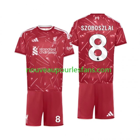 Maillot Liverpool Dominik Szoboszlai 8 Enfant Tenue Domicile 2026-2027 Manche Courte