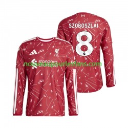 Maillot Liverpool Dominik Szoboszlai 8 Homme Tenue Domicile 2026-2027 Manche Longue