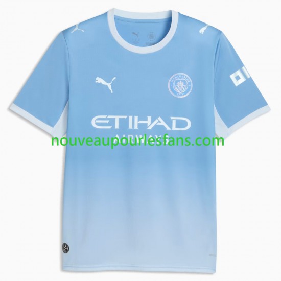 Maillot Manchester City Homme Tenue Domicile 2026-2027 Manche Courte