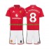 Maillot Manchester United Bruno Fernandes 8 Enfant Tenue Domicile 2026-2027 Manche Courte