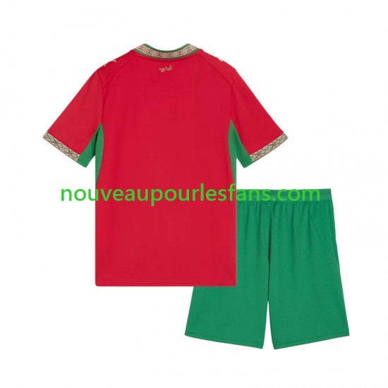 Maillot Maroc Enfant Tenue Domicile 2026 Manche Courte