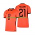 Maillot Pays-Bas Frenkie de Jong 21 Homme Tenue Domicile Coupe du Monde 2026 Manche Courte