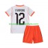 Maillot Pays-Bas Jeremie Frimpong 12 Enfant Tenue Extérieur Coupe du Monde 2026 Manche Courte