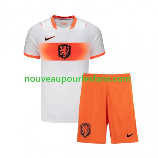 Maillot Pays-Bas Enfant Tenue Extérieur Coupe du Monde 2026 Manche Courte