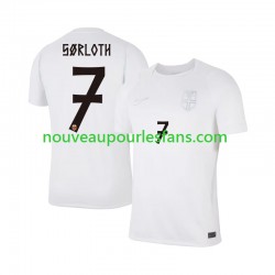 Maillot Norvège Alexander Sorloth 7 Homme Tenue 3ème Coupe du Monde 2026 Manche Courte