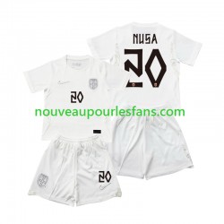 Maillot Norvège Antonio NUSA 20 Enfant Tenue 3ème Coupe du Monde 2026 Manche Courte