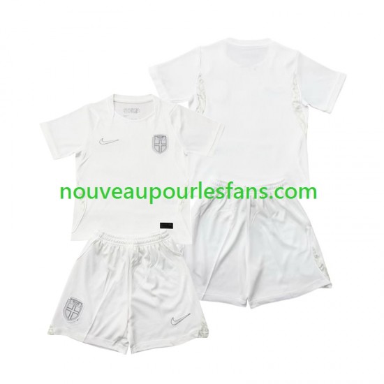 Maillot Norvège Enfant Tenue 3ème Coupe du Monde 2026 Manche Courte