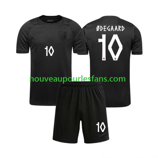 Maillot Norvège Martin Odegaard 10 Enfant Tenue Extérieur Coupe du Monde 2026 Manche Courte