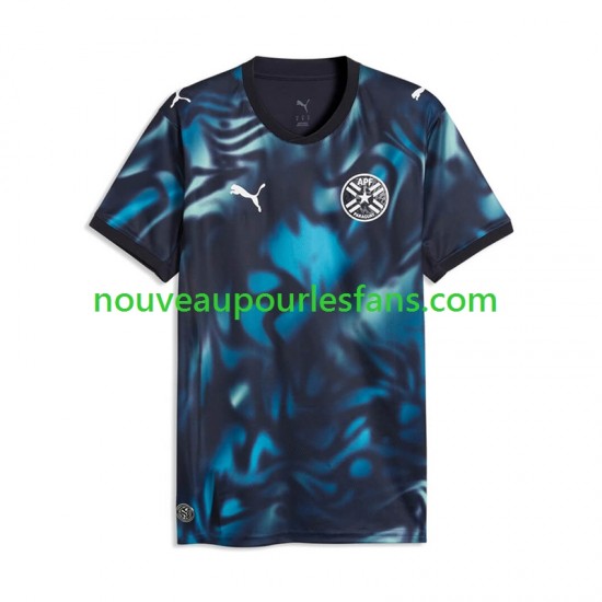 Maillot Paraguay Homme Tenue Extérieur Coupe du Monde 2026 Manche Courte