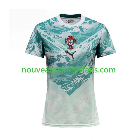 Maillot Portugal Femme Tenue Extérieur Coupe du Monde 2026 Manche Courte