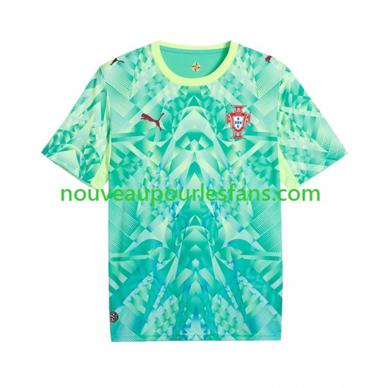 Maillot Portugal Gardien Homme Tenue Domicile Coupe du Monde 2026 Manche Courte