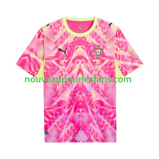 Maillot Portugal Gardien Homme Tenue 3ème Coupe du Monde 2026 Manche Courte