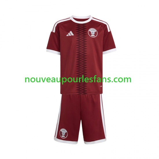 Maillot Qatar Enfant Tenue Domicile 2026 Manche Courte