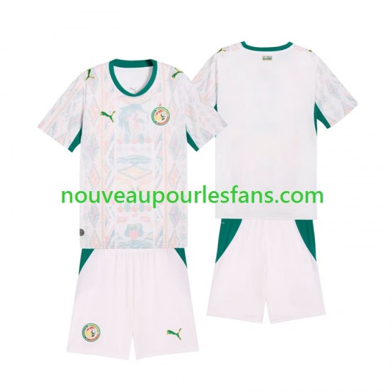 Maillot Sénégal Enfant Tenue Domicile 2026 2027 Manche Courte