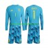 Maillot Espagne David Raya 1 Gardien Enfant Tenue Domicile Coupe du Monde 2026 Manche Longue
